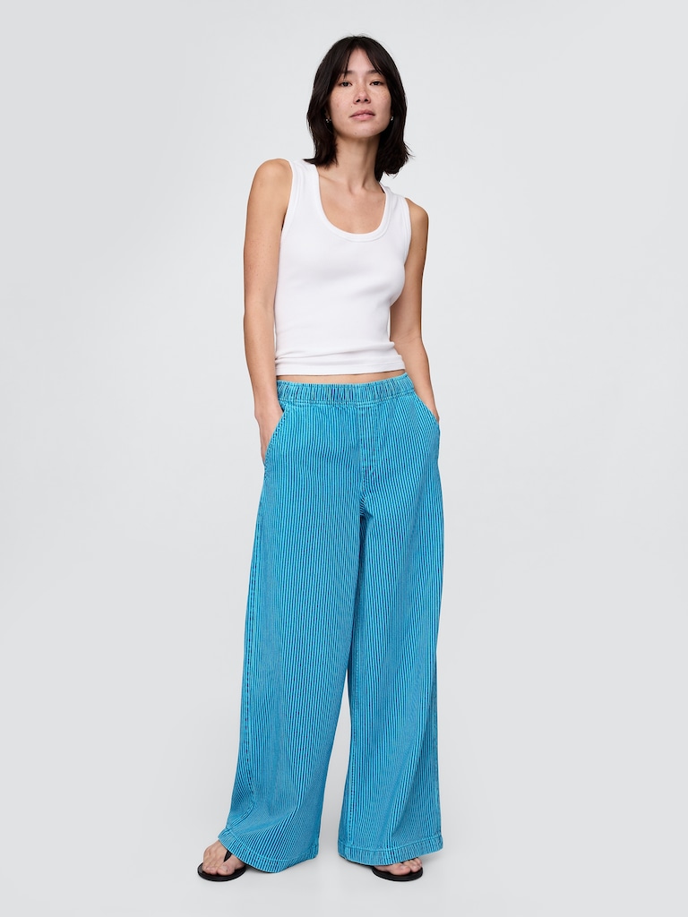 Mid Rise UltraSoft Easy Baggy Jeans