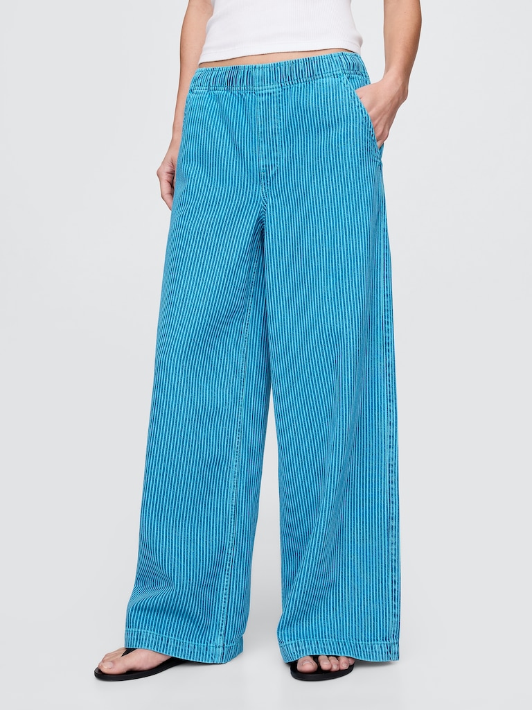 Mid Rise UltraSoft Easy Baggy Jeans