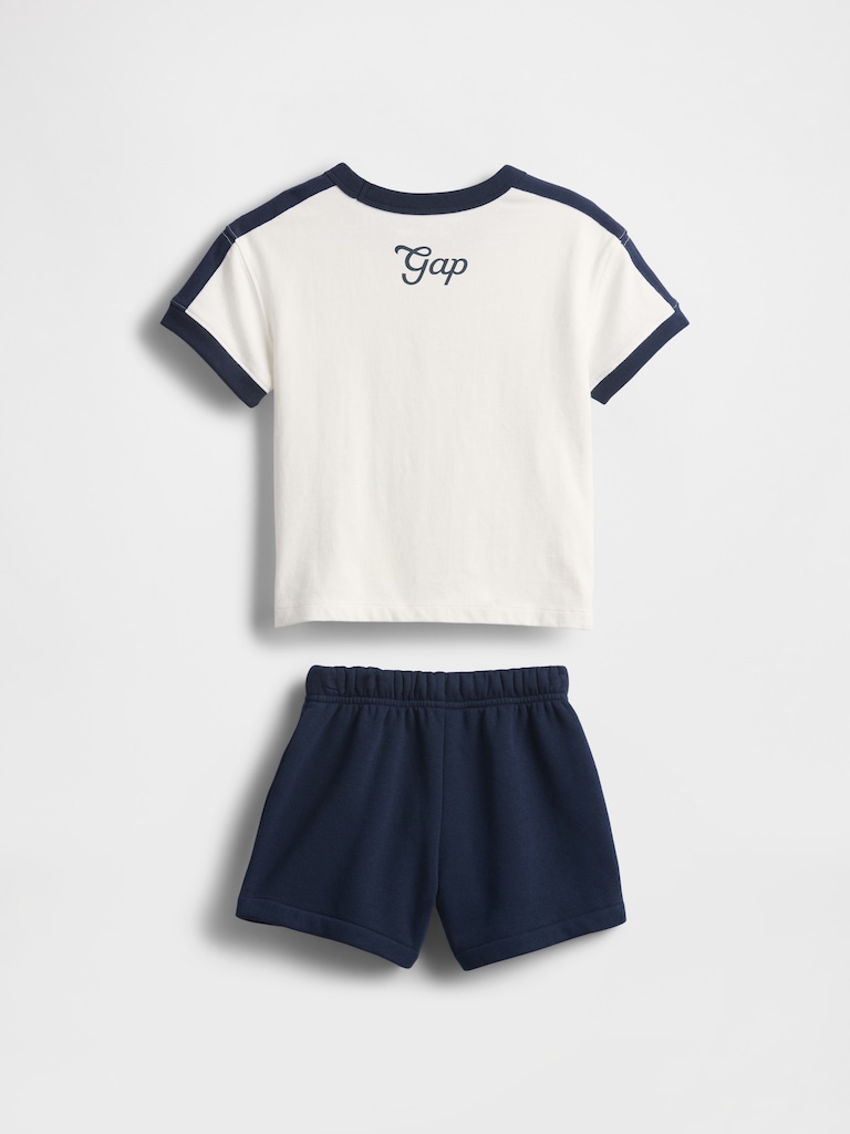 Gap × Disney Baby & Toddler VintageSoft Short Set