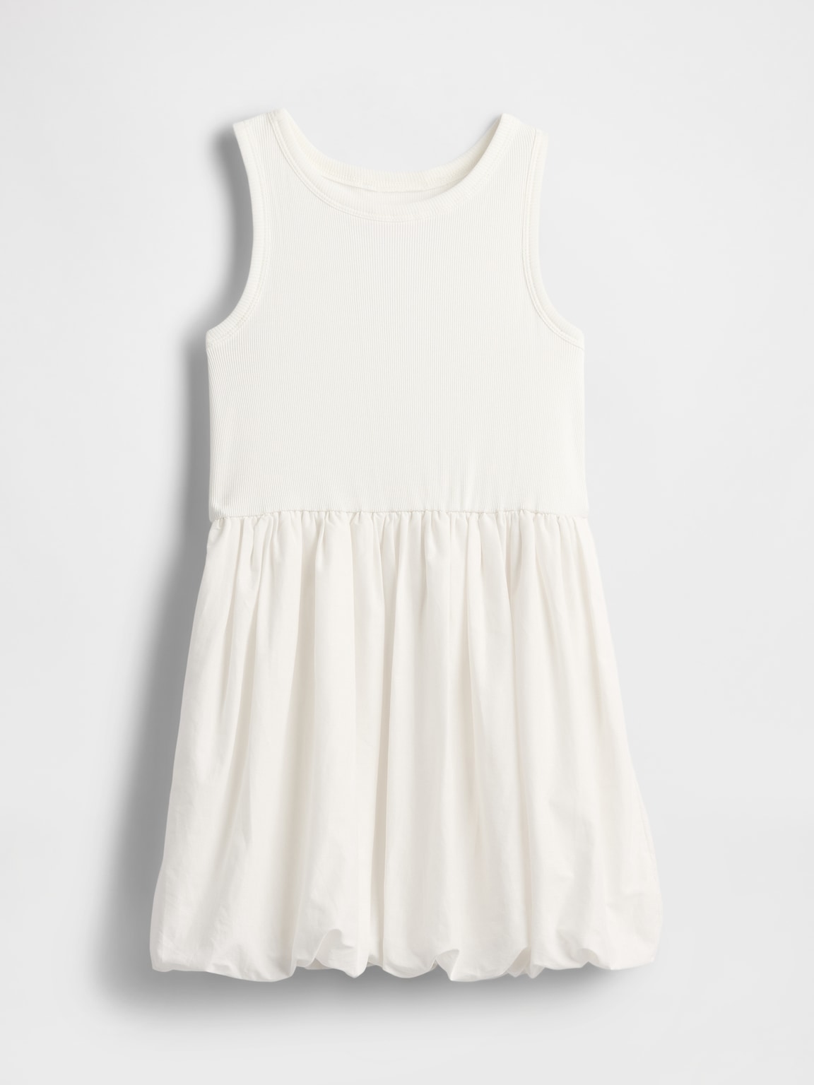 Kids Mixed Media Bubble Dress