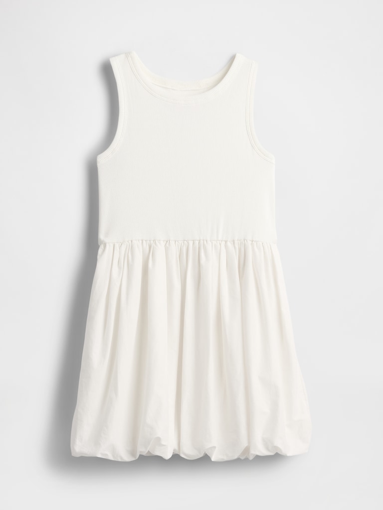 Kids Mixed Media Bubble Dress