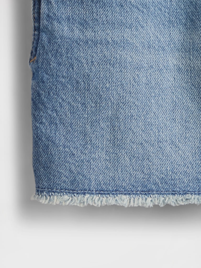Kids Denim Shortalls