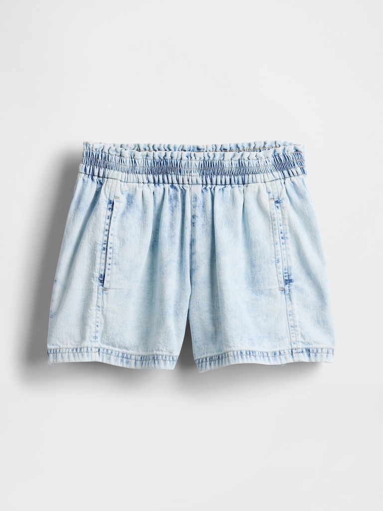 Kids Denim Easy Shorts