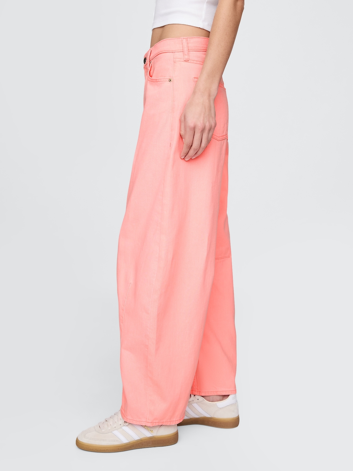 High Rise Horseshoe Jeans