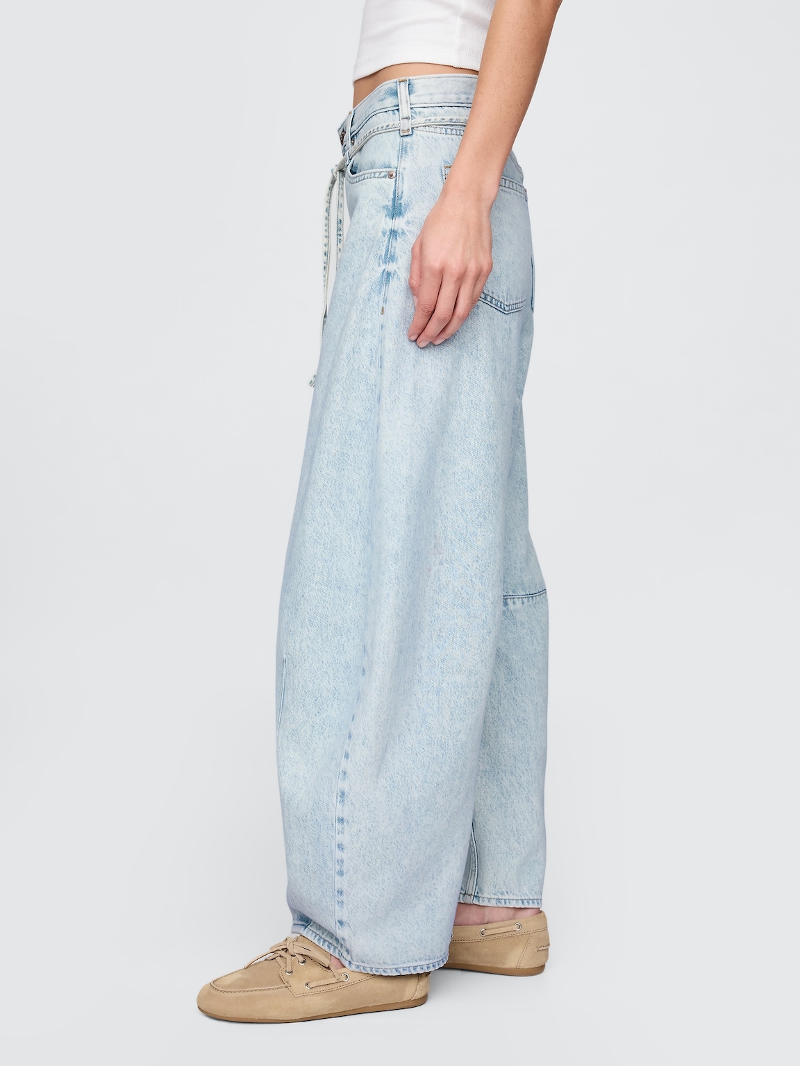 High Rise UltraSoft Horseshoe Jeans