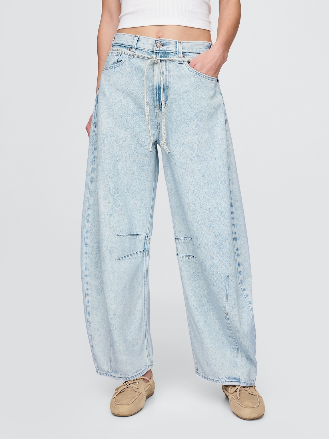 High Rise UltraSoft Horseshoe Jeans