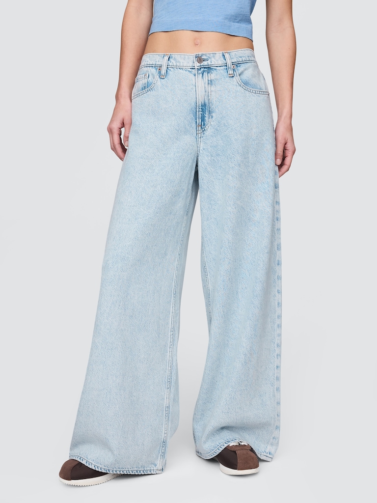 Low Slung UltraSoft Extra Baggy Jeans