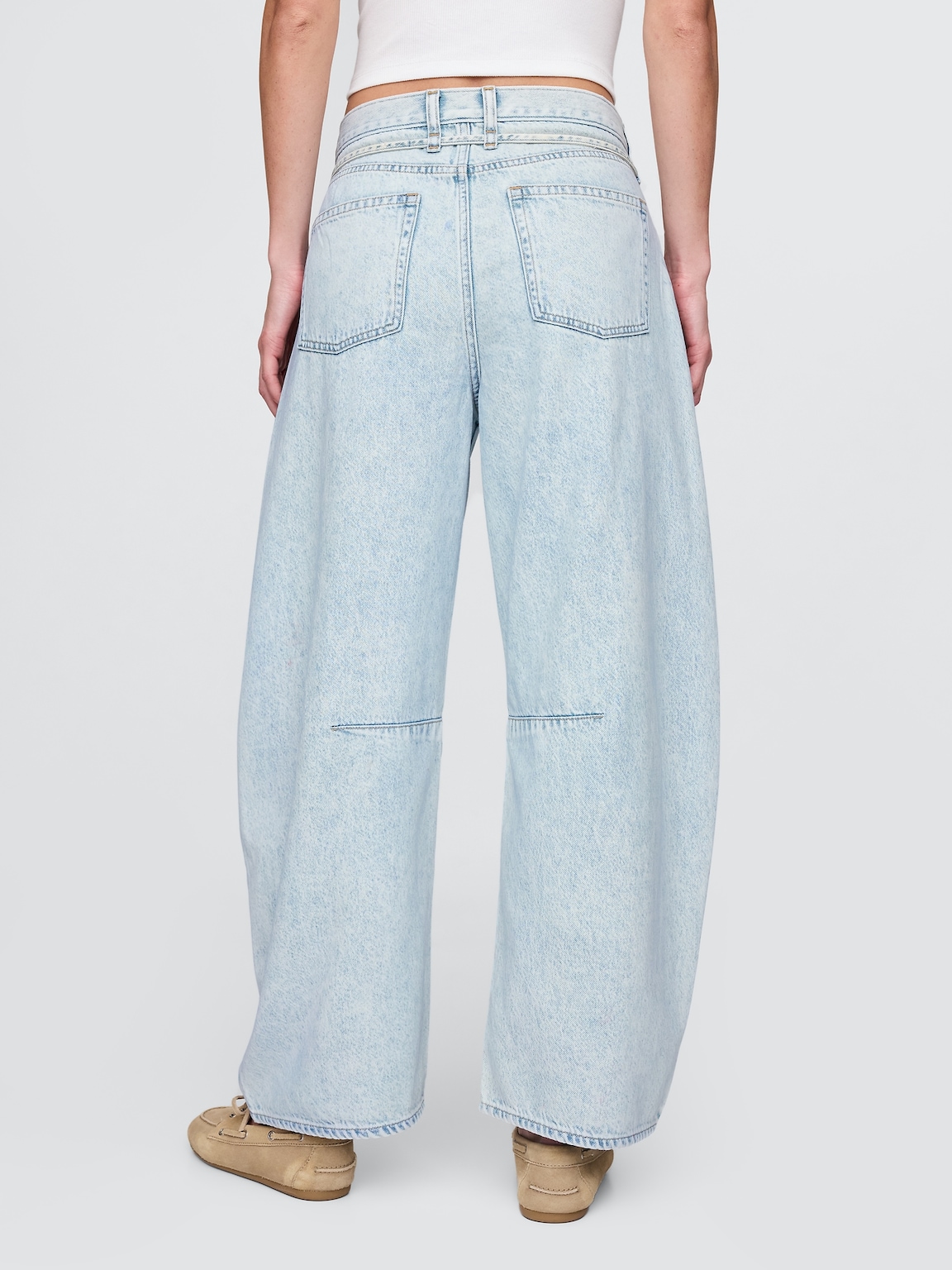 High Rise UltraSoft Horseshoe Jeans