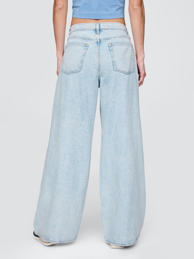 Low Slung UltraSoft Extra Baggy Jeans