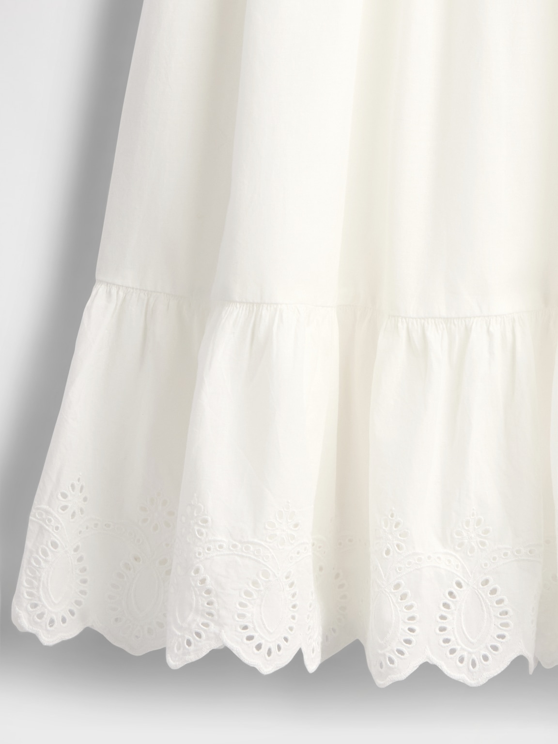 Kids Smocked Ruffle Midi Dress