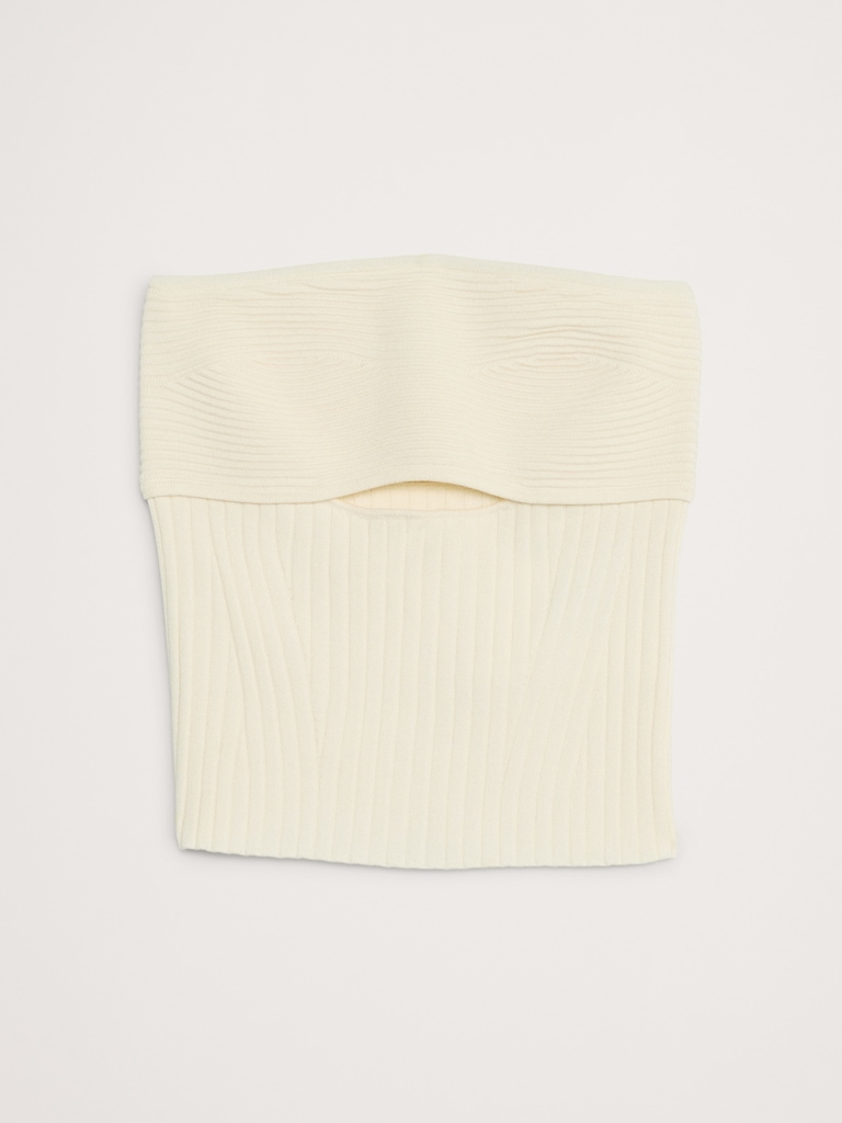 Sculpted Cut-Out Top