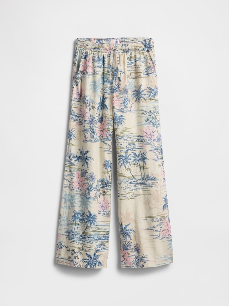 Kids Pull-On Wide-Leg Pants