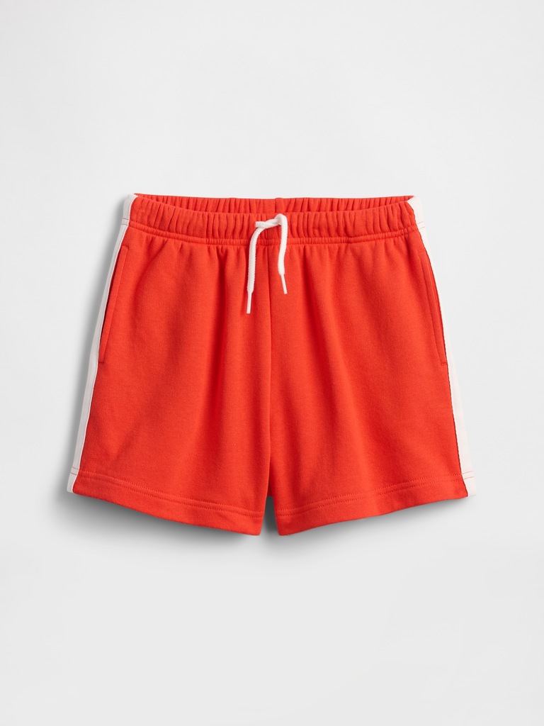 Kids Relaxed Pull-On Terry Track Shorts