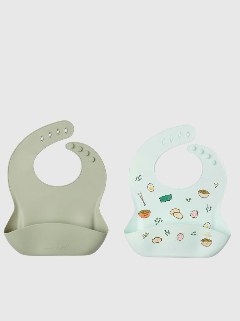 Loulou Lollipop Bibs 2 Pack Set