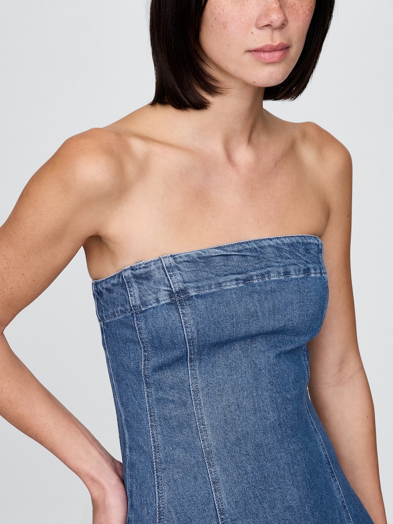 Denim Midi Dress