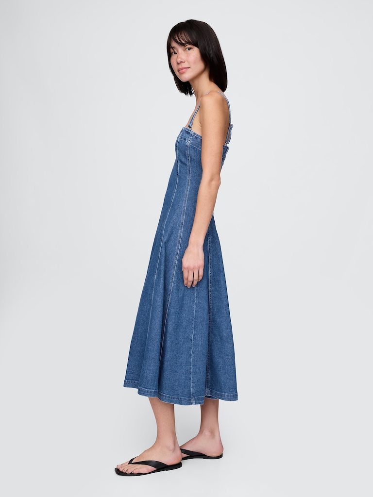 Denim Midi Dress