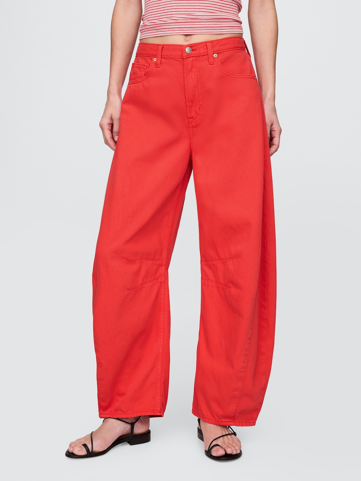 High Rise UltraSoft Horseshoe Jeans