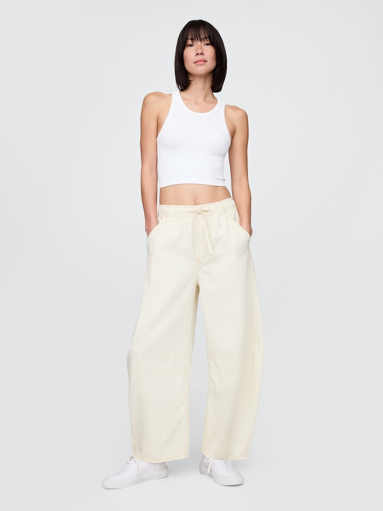 Mid Rise UltraSoft Easy Horseshoe Jeans