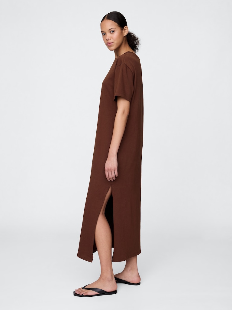 Organic Cotton VintageSoft Maxi T-Shirt Dress