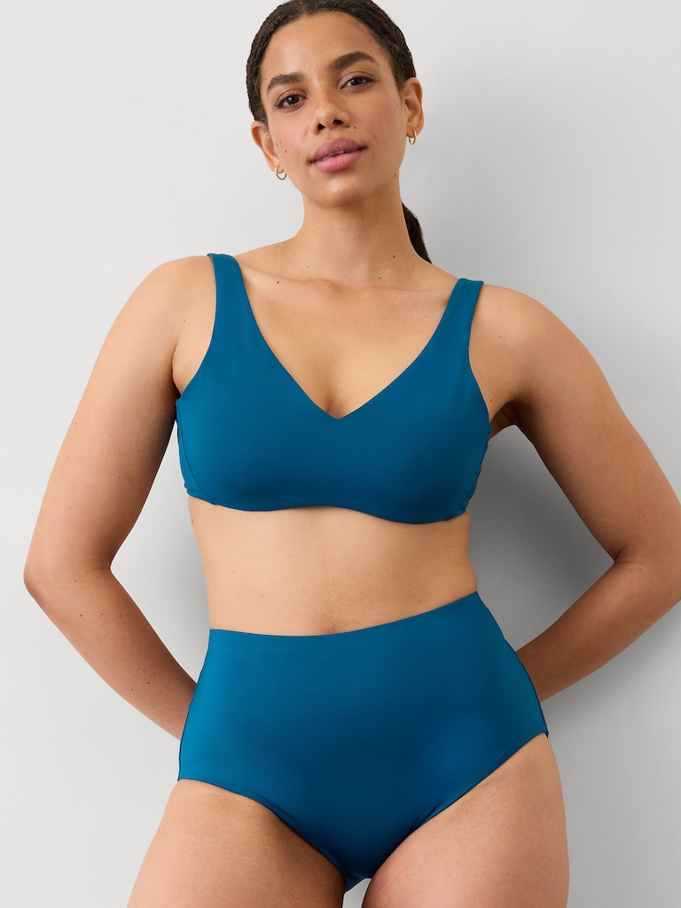 High Waist Full Swim Bottom