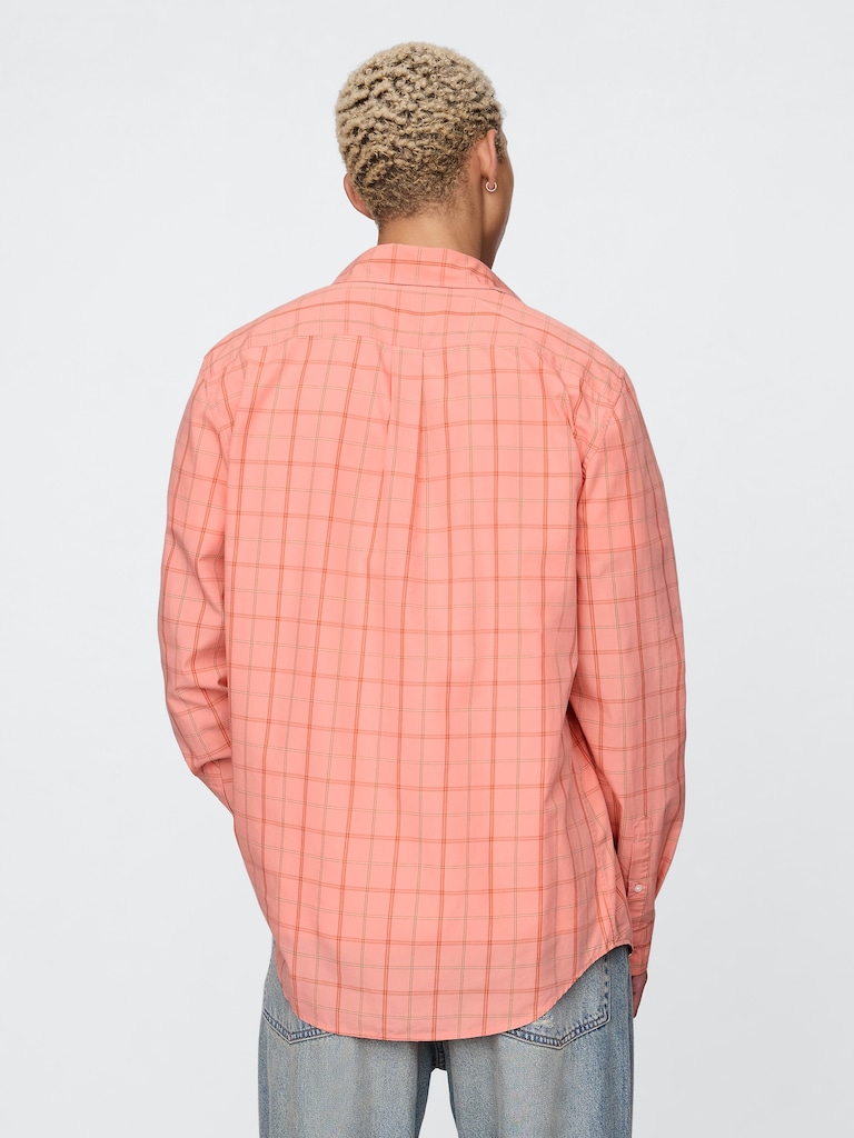 Organic Cotton Poplin Classic Shirt