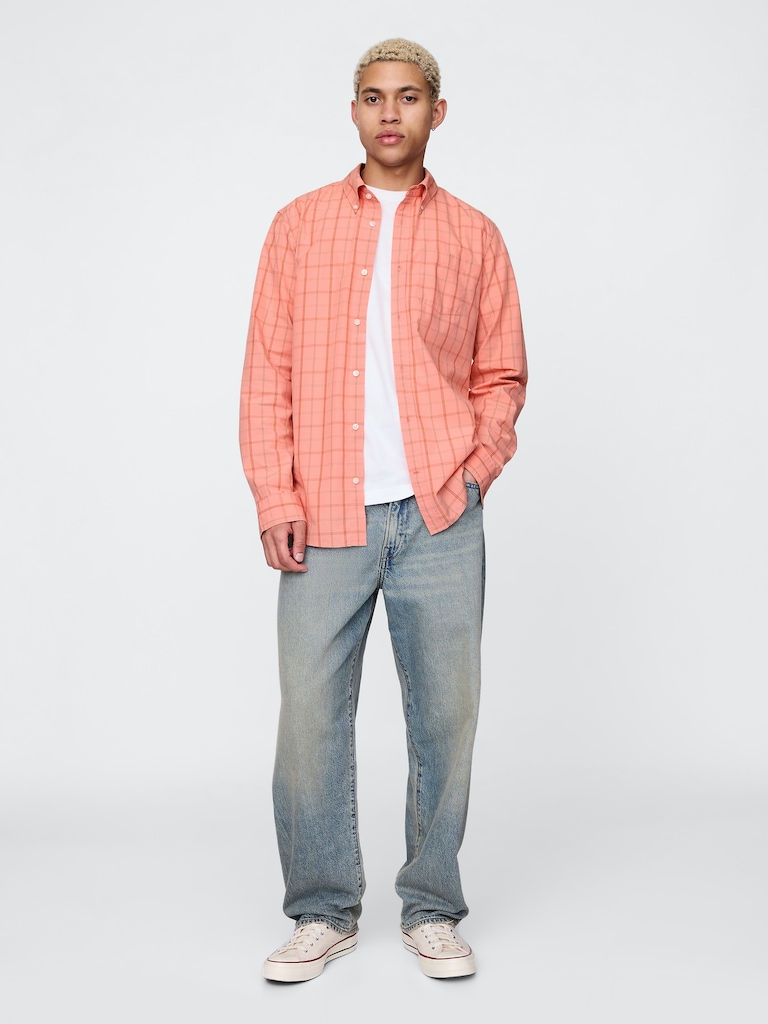 Organic Cotton Poplin Classic Shirt