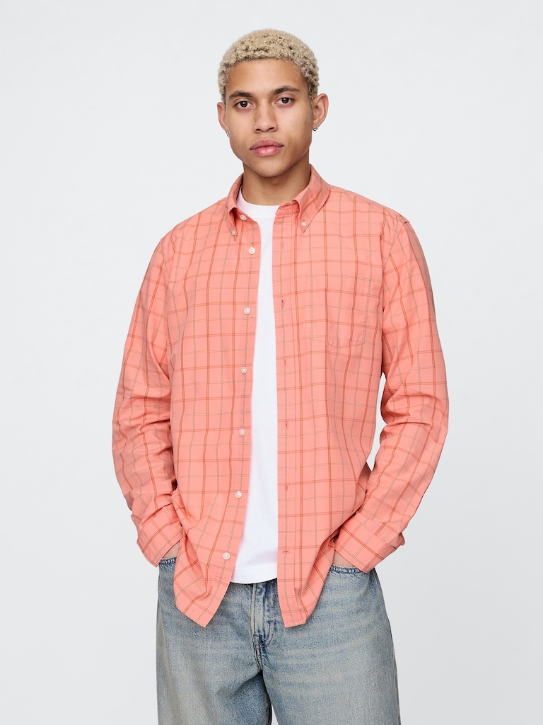 Organic Cotton Poplin Classic Shirt
