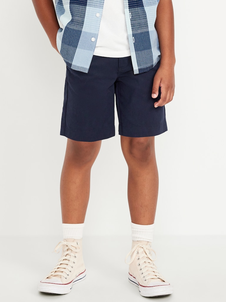 Knee Length Twill Shorts for Boys