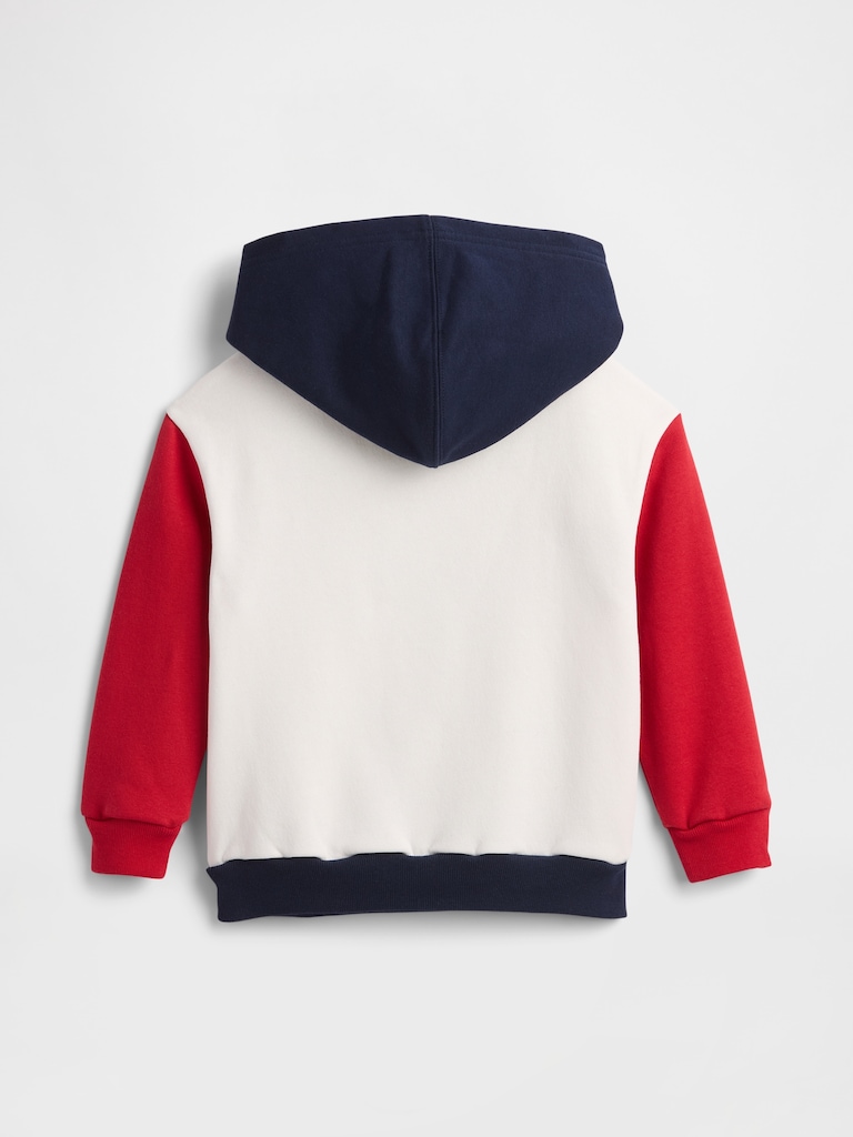 babyGap Relaxed Logo Colorblock Hoodie