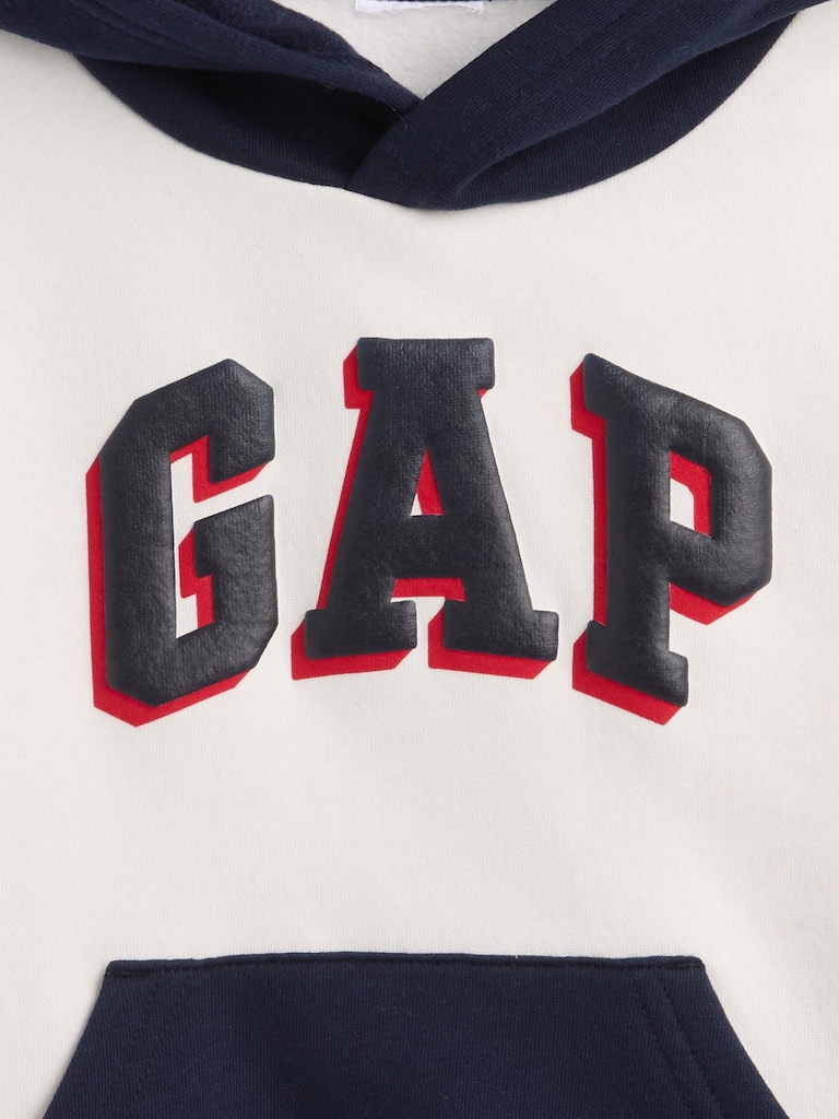 babyGap Relaxed Logo Colorblock Hoodie