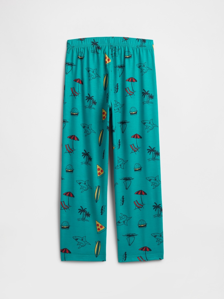 Kids 100% Recycled Beach Day PJ Pants
