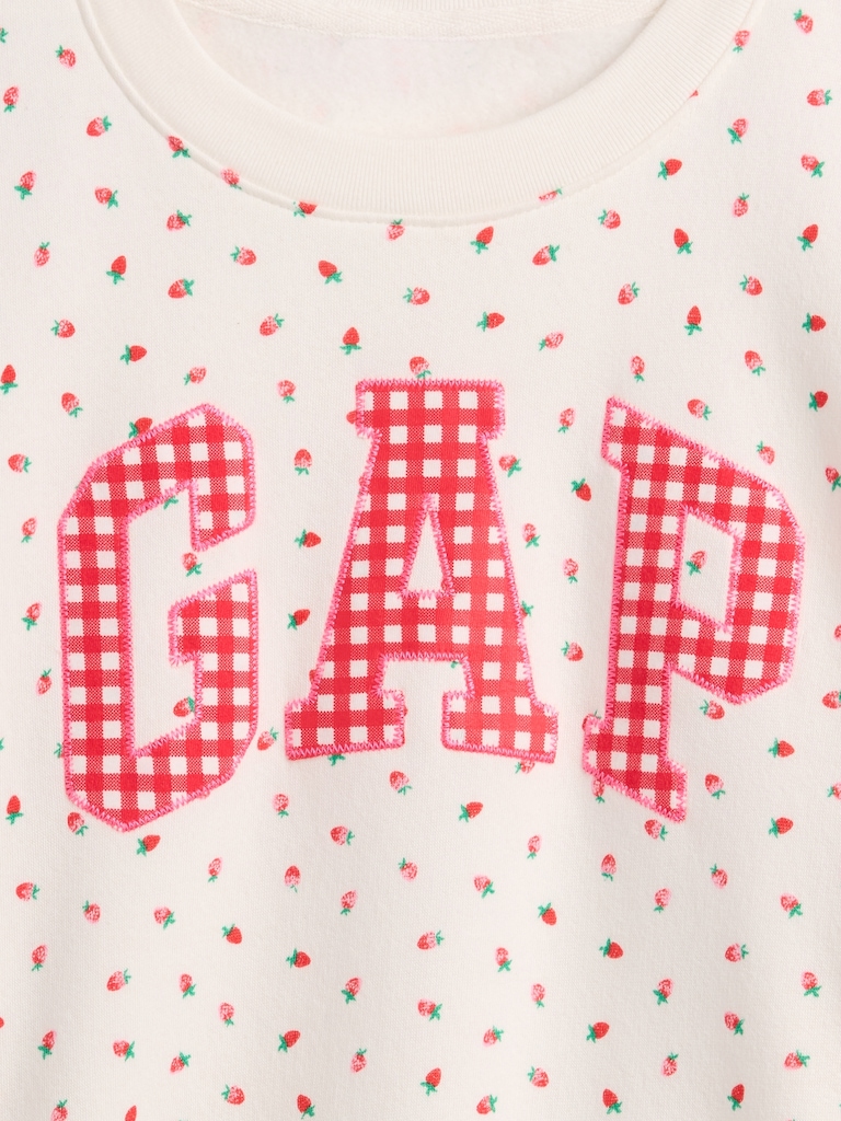 Kids Oversized Gap Logo Sweatshirt