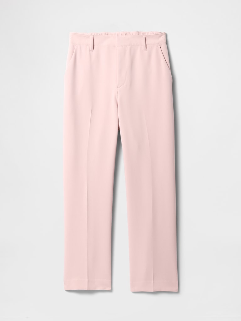 High Rise Easy Straight-Leg Pants