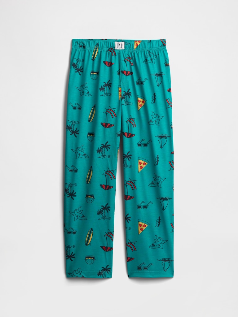 Kids 100% Recycled Beach Day PJ Pants