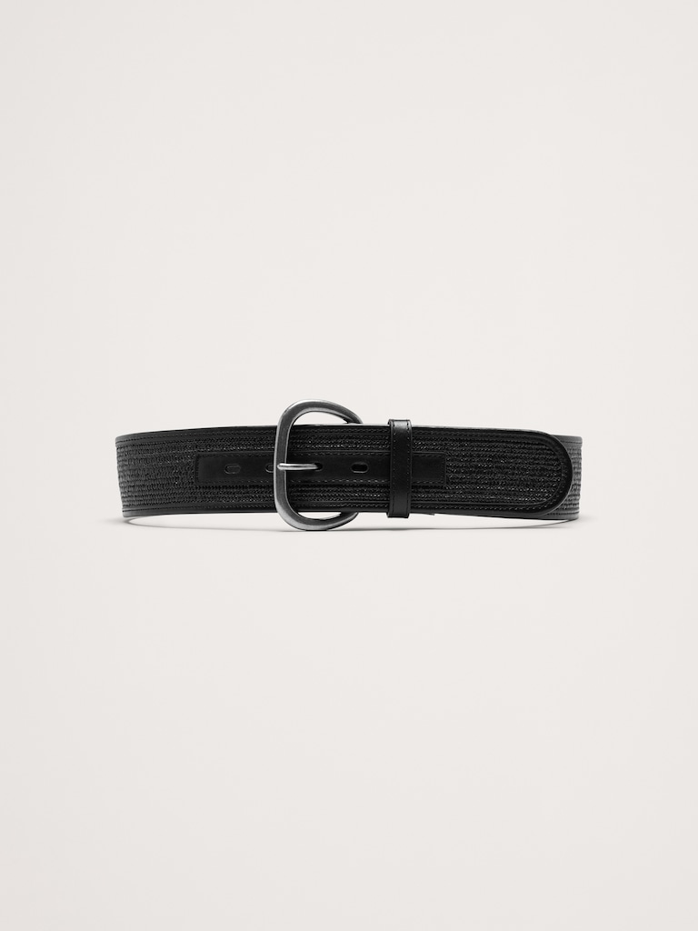 Stretch-Woven Waist Belt