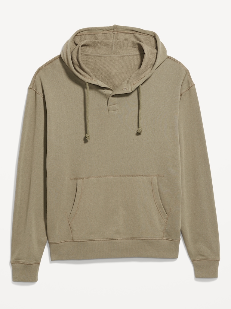 French Terry Pullover Hoodie