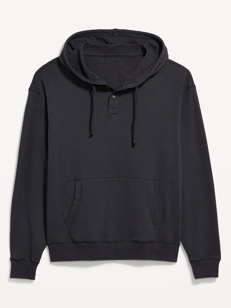 French Terry Pullover Hoodie