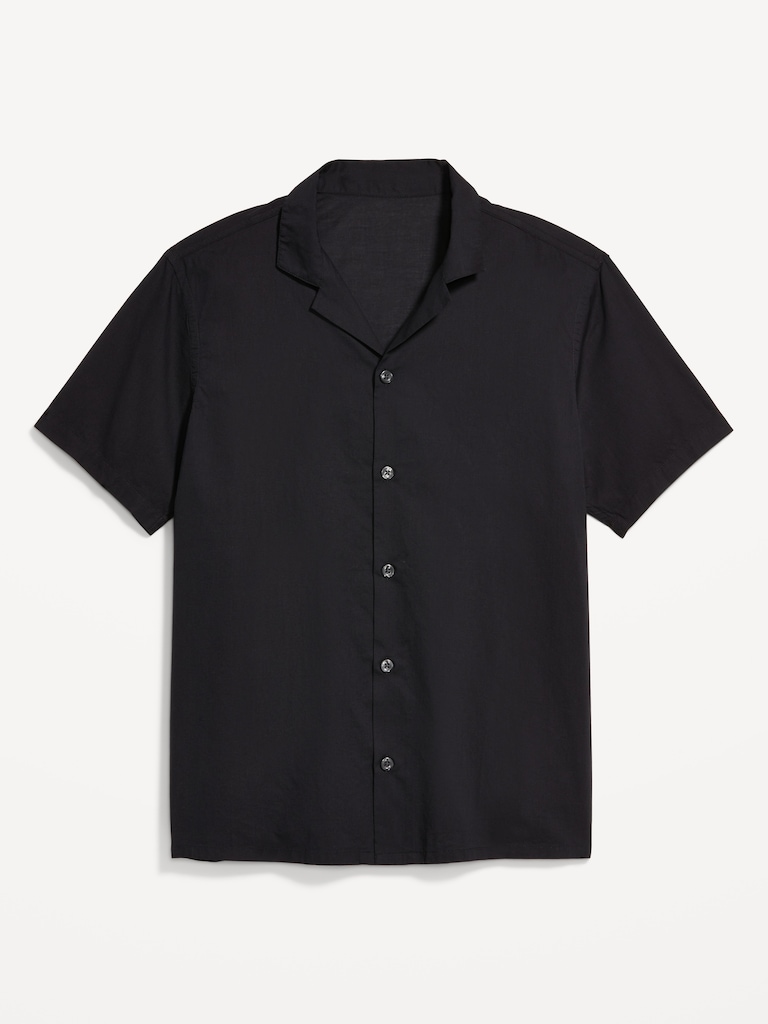 Short-Sleeve Camp Shirt