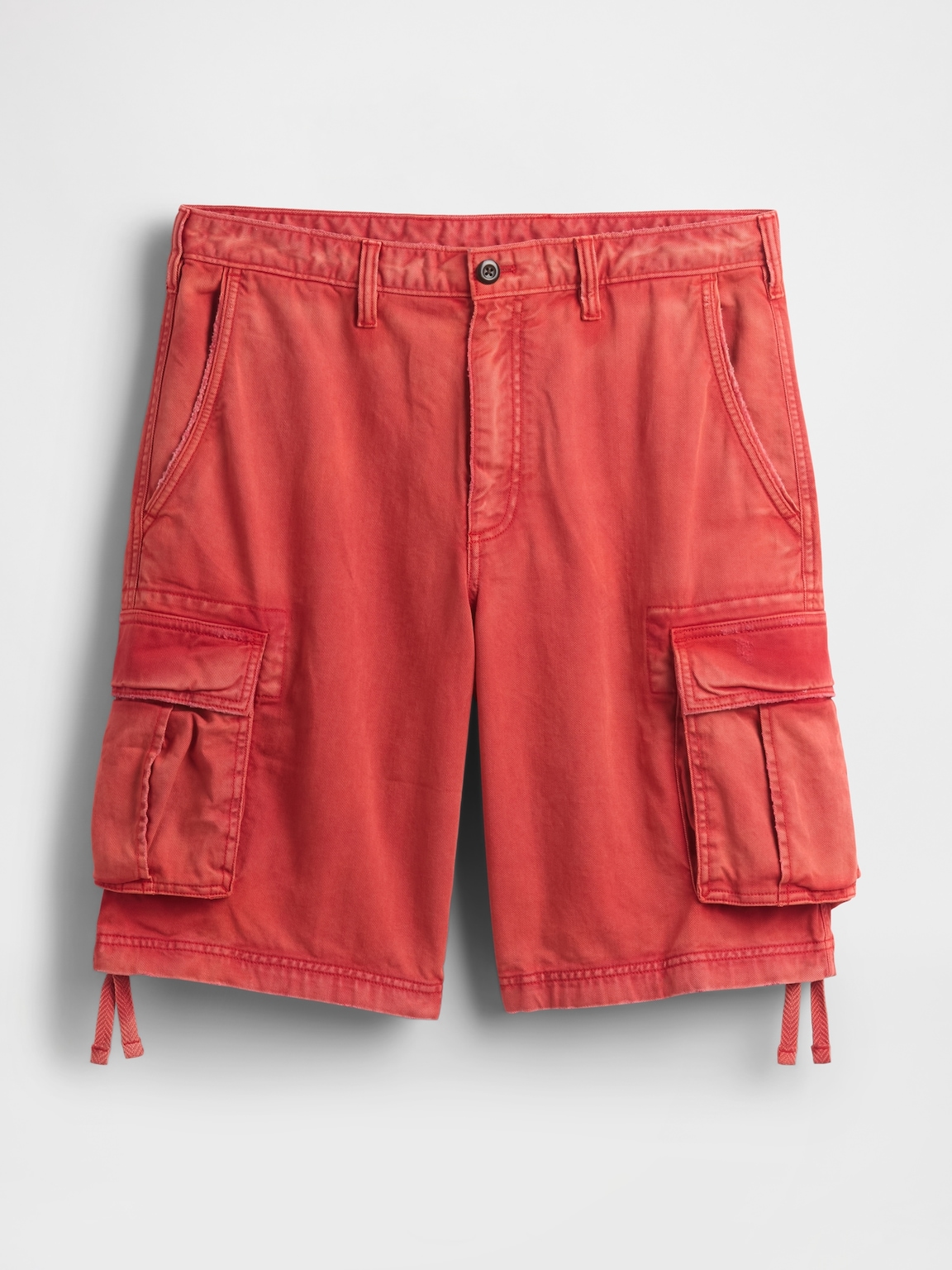 Twill Cargo Baggy Shorts