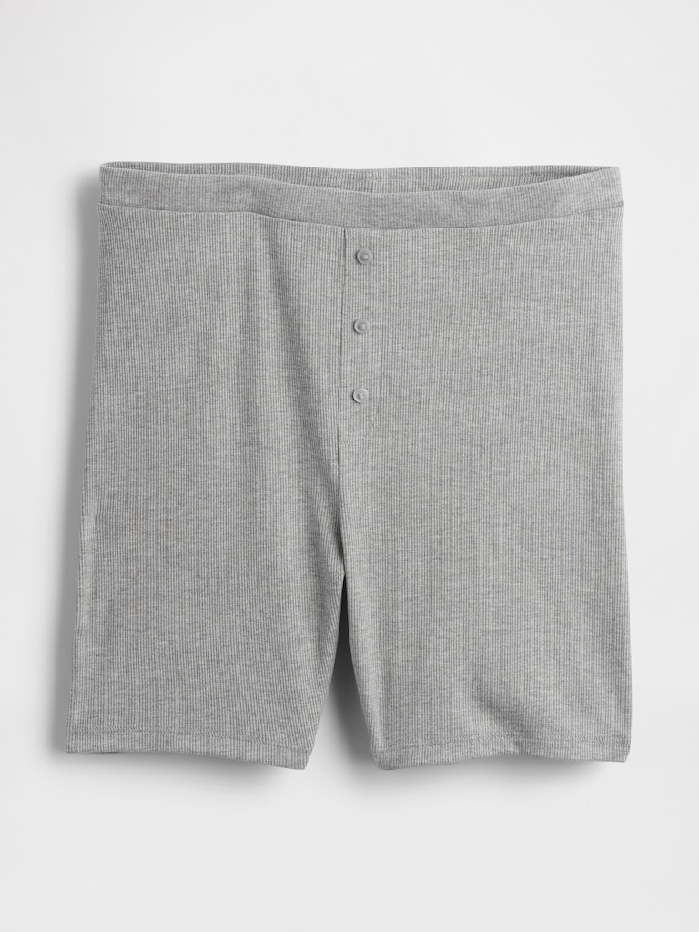 Mini Rib PJ Shorts