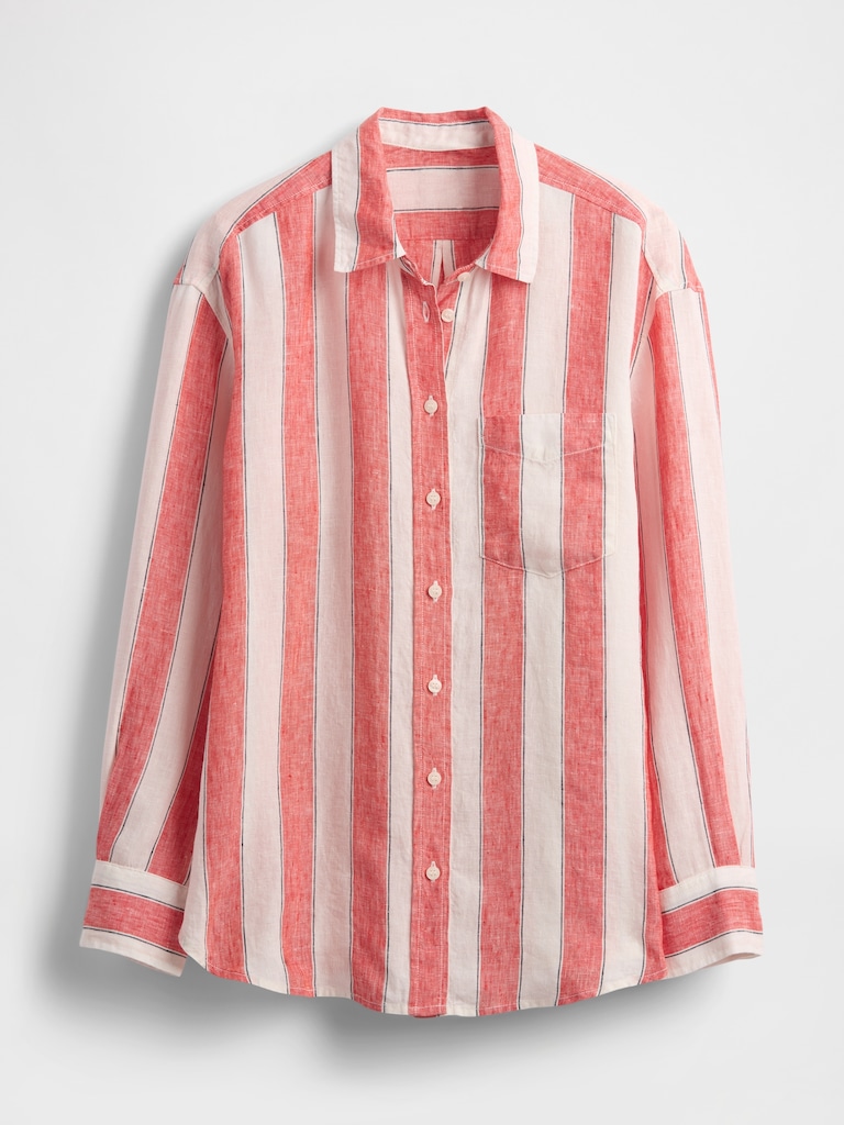 100% Linen Oversized Shirt