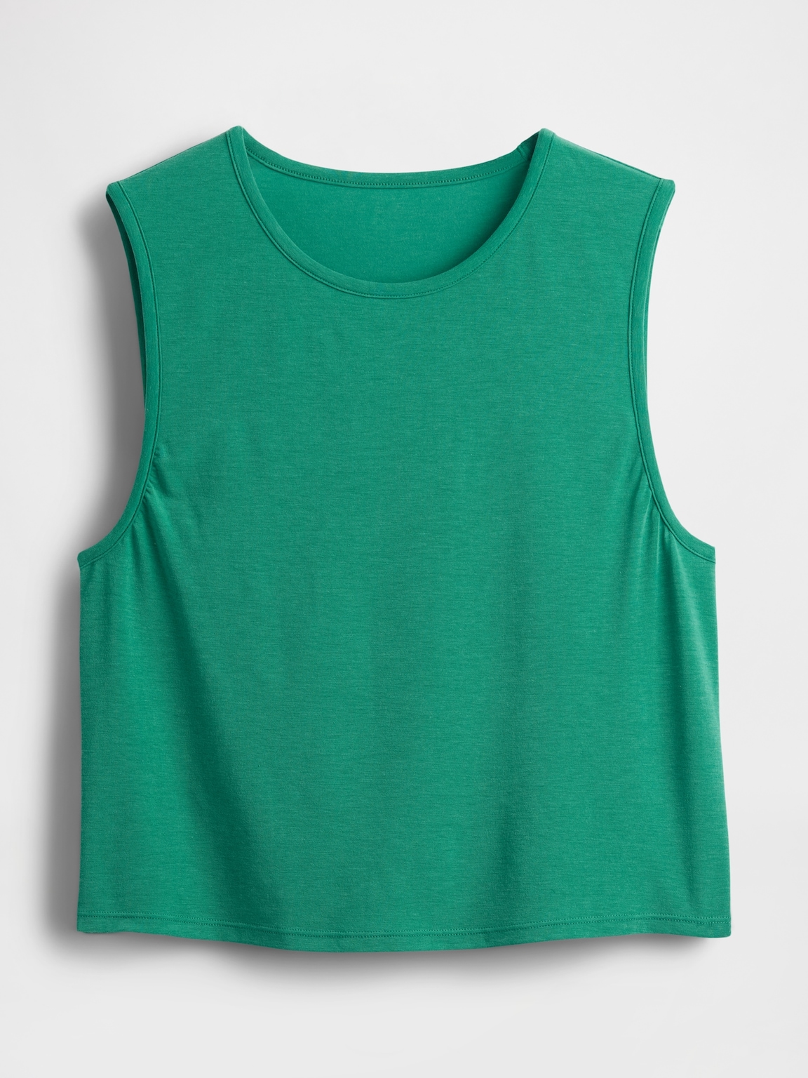 GapFit Breathe Crop Muscle Tank Top