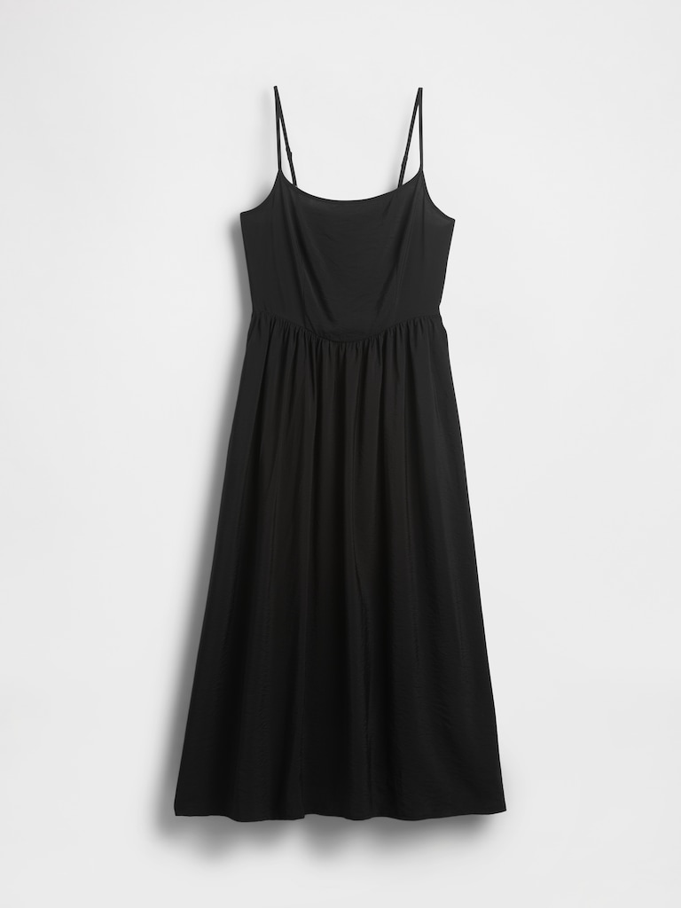 Drop-Waist Maxi Dress
