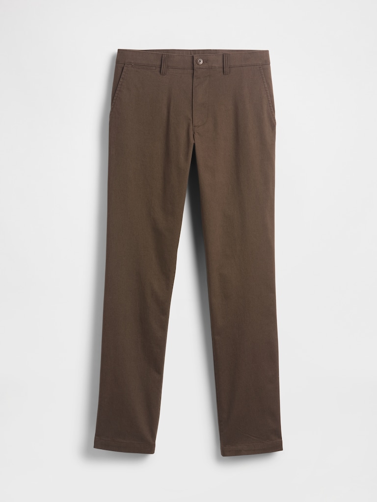 Modern Straight Khakis