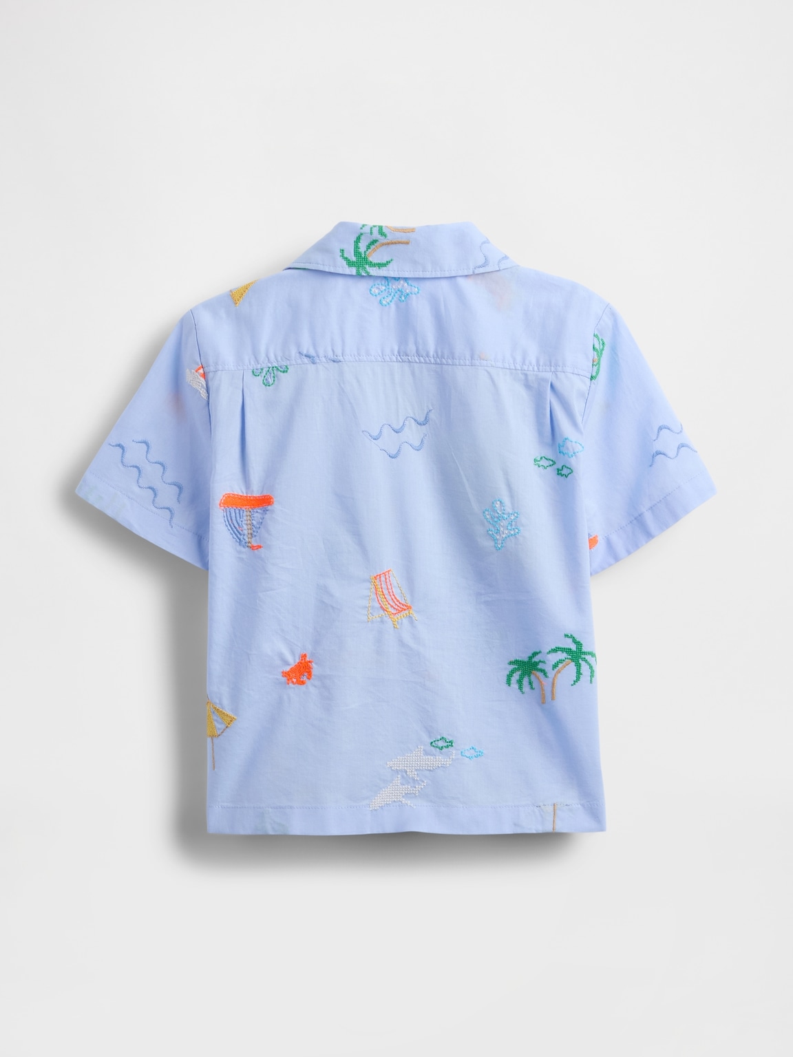 Baby & Toddler Organic Cotton Cabana Shirt