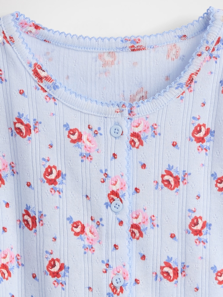 Baby & Toddler Pointelle Rib Top