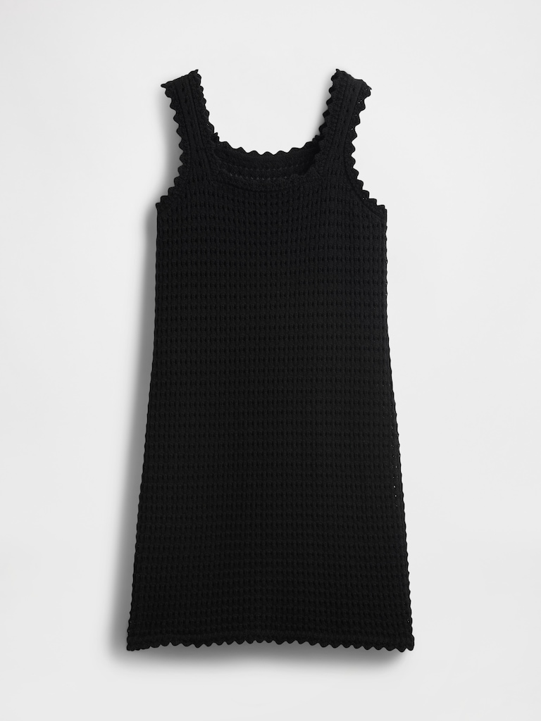 Crochet Mini Dress