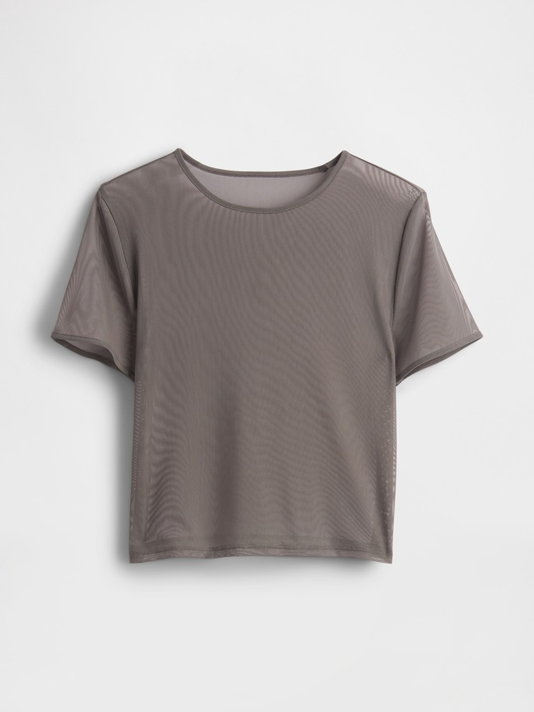 Mesh Crop T-Shirt