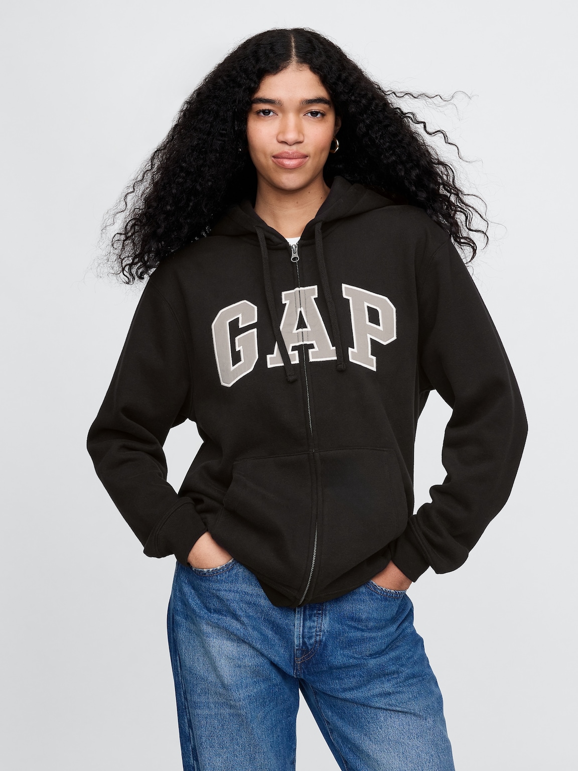 Adult VintageSoft Arch Logo Full-Zip Hoodie