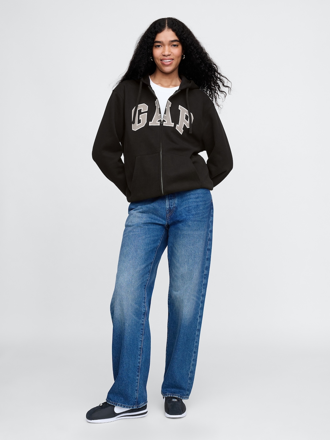 Adult VintageSoft Arch Logo Full-Zip Hoodie